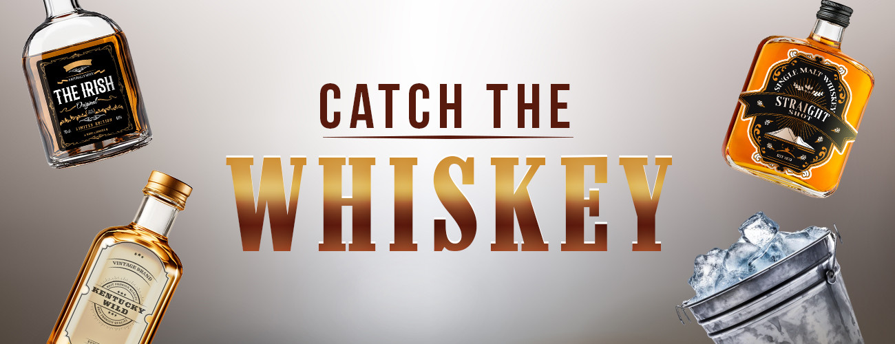 Catch The Whiskey HTML5 Game