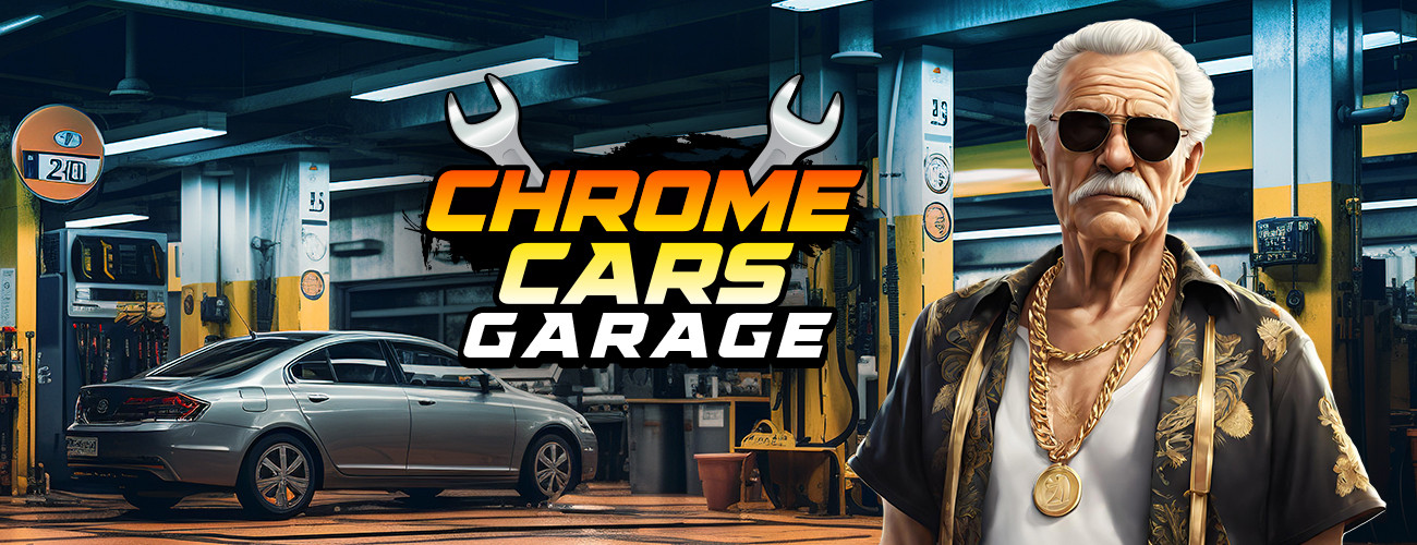 Chrome Cars Garage HTML5 Game