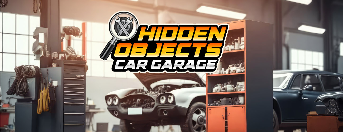 Hidden Objects - Car Garage HTML5 Game