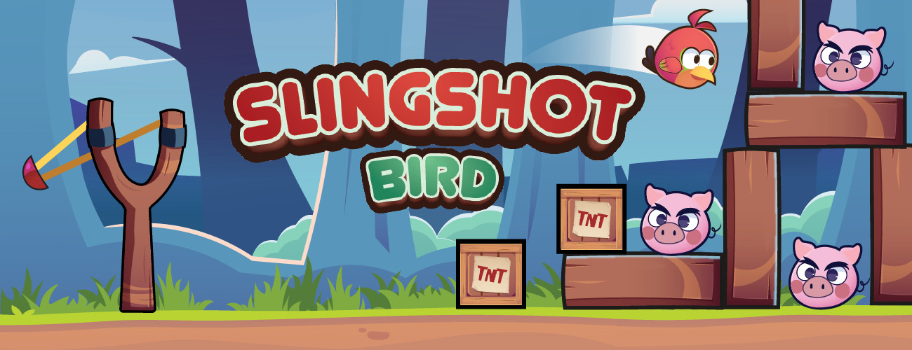 Slingshot Bird HTML5 Game