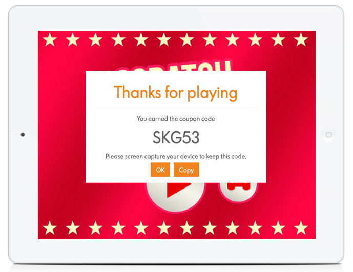 Scratch And Win White Label HTML5 Game Rewards